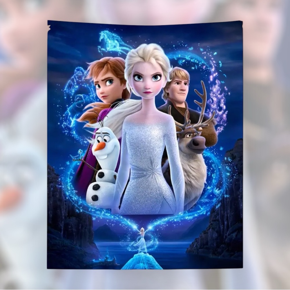 NIB Disney Frozen Fleece Blanket